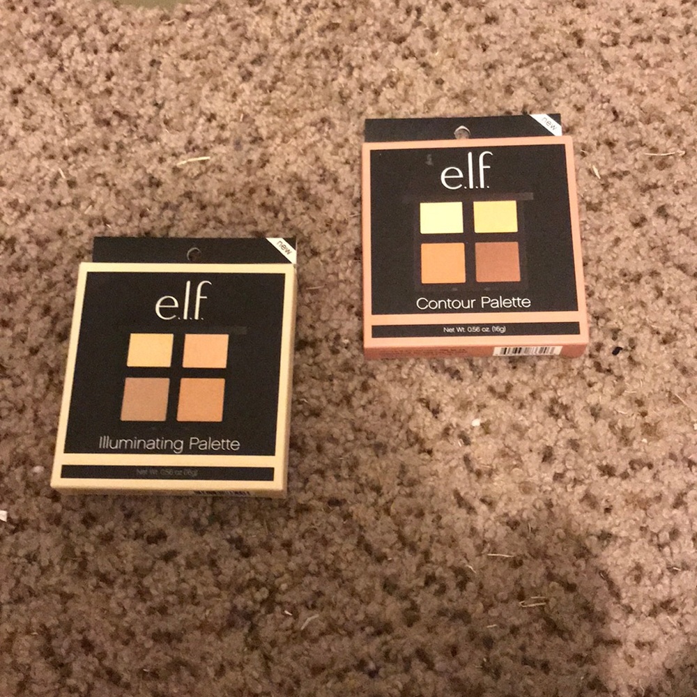 Two elf makeup palettes